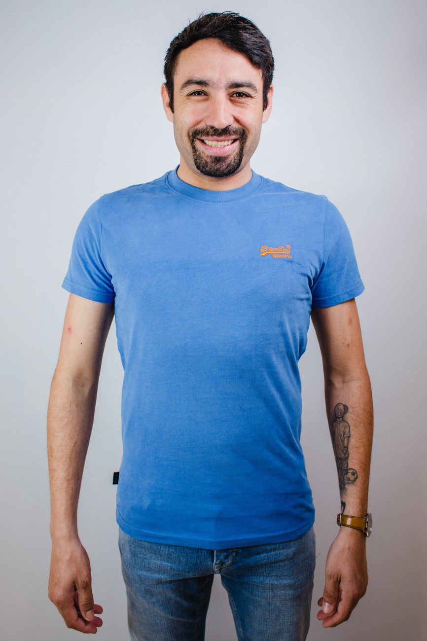 Superdry t shirt blue cheap