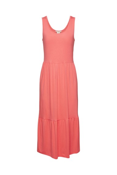 esprit kleid rot orange