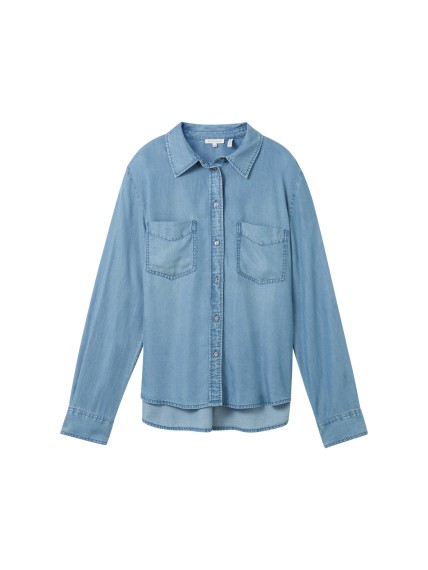 Tom Tailor blouse denim look